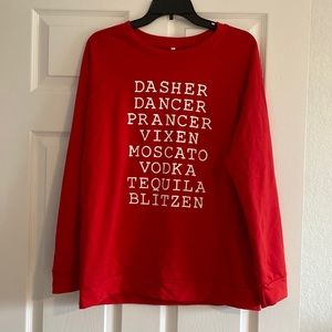 Christmas sweatshirt L